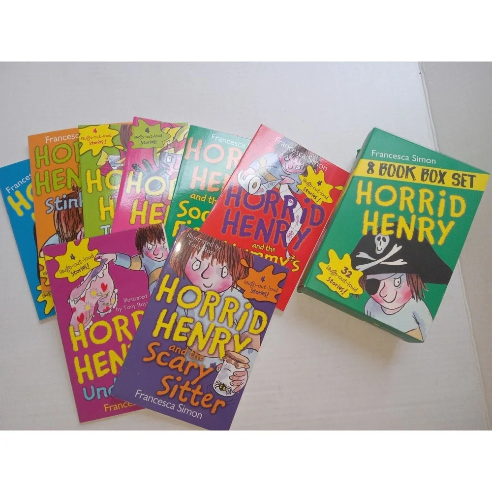 Horrid Henrys 8 Book Box Set 32 Laugh‎ Out Loud Stories